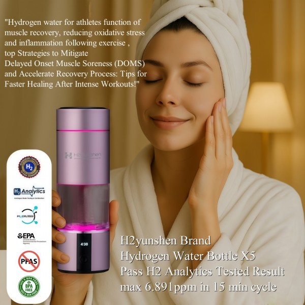 Skincare Hydrogen Water bottle X5 
